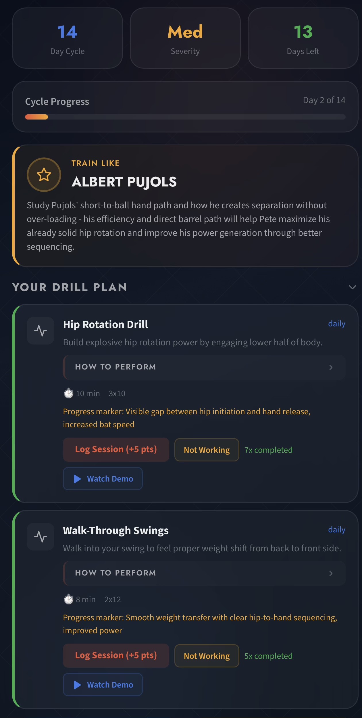 Training Plan